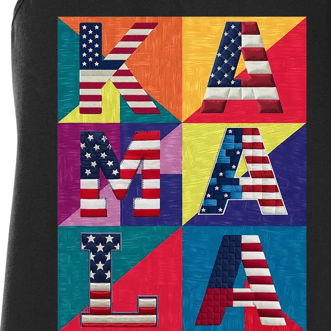 Kamala Quilt Women's Racerback Tank