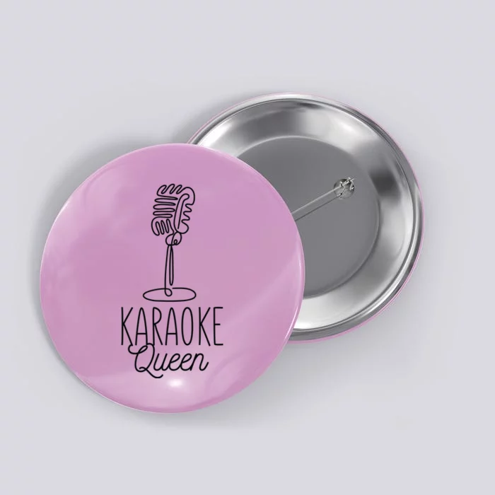 Karaoke Queen Microphone Musical Button