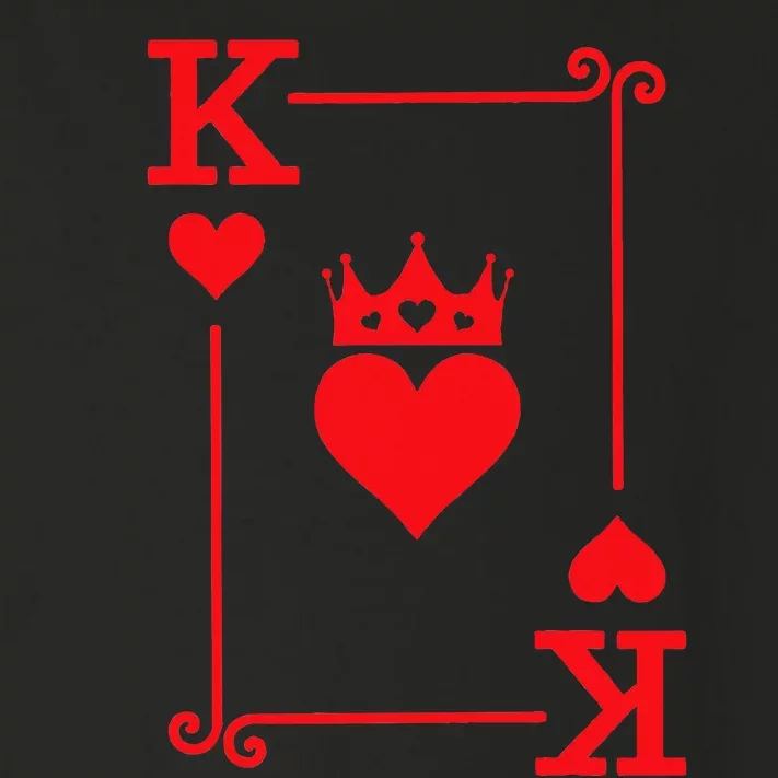 King Queen of Hearts Matching Couple King of Hearts Toddler Long Sleeve Shirt