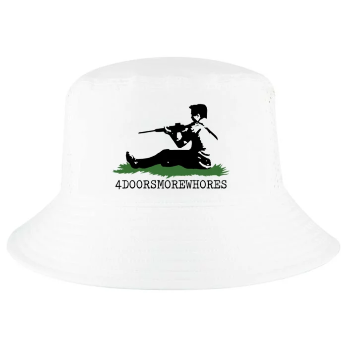 Kyle Rittenhouse 4 Doors More Whores Cool Comfort Performance Bucket Hat