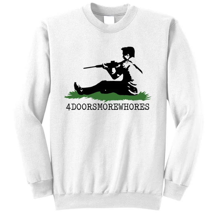 Kyle Rittenhouse 4 Doors More Whores Sweatshirt