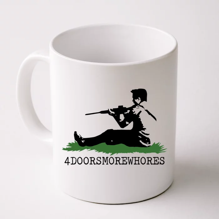 Kyle Rittenhouse 4 Doors More Whores Front & Back Coffee Mug