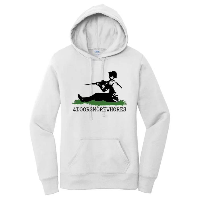 Kyle Rittenhouse 4 Doors More Whores Women's Pullover Hoodie