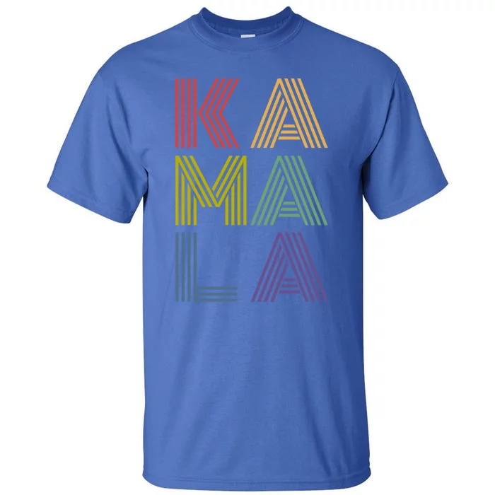 Kamala Retro 70s Vintage Gift Tall T-Shirt