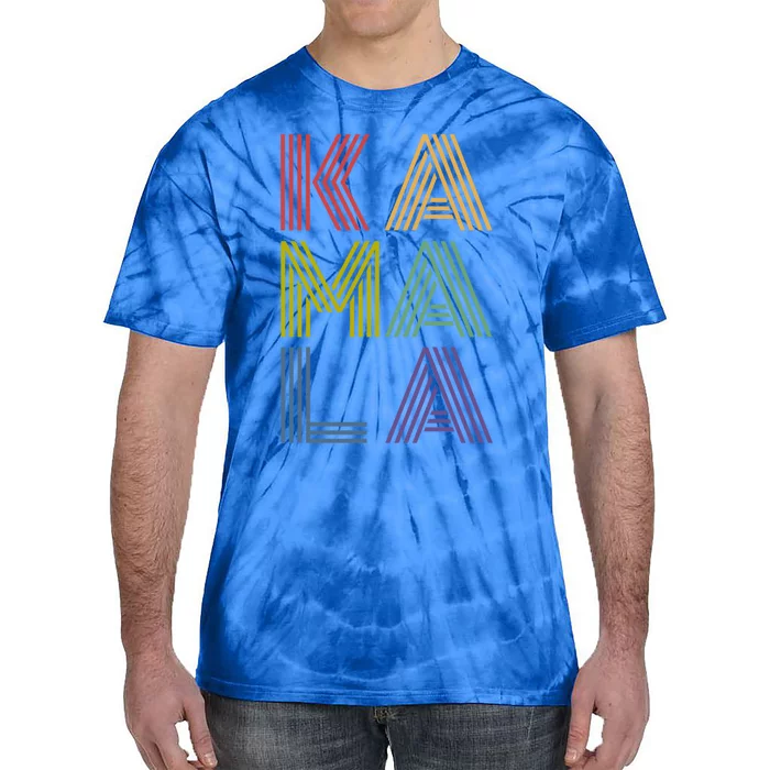 Kamala Retro 70s Vintage Gift Tie-Dye T-Shirt