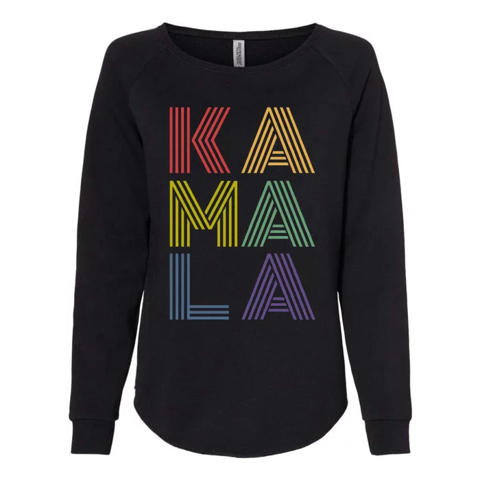 Kamala Retro 70s Vintage Womens California Wash Sweatshirt