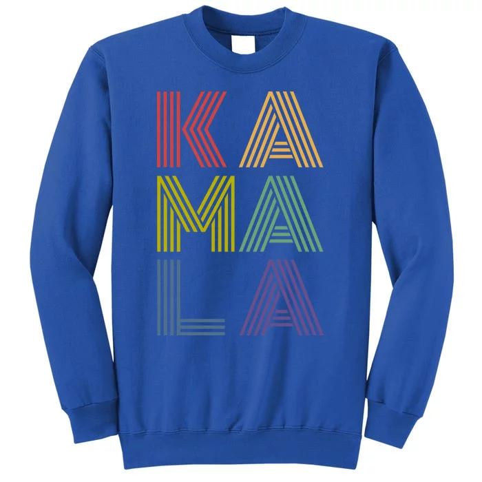 Kamala Retro 70s Vintage Meaningful Gift Tall Sweatshirt