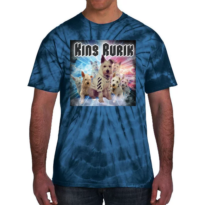 King Rusya 80s Design King Rurik Cute Tie-Dye T-Shirt