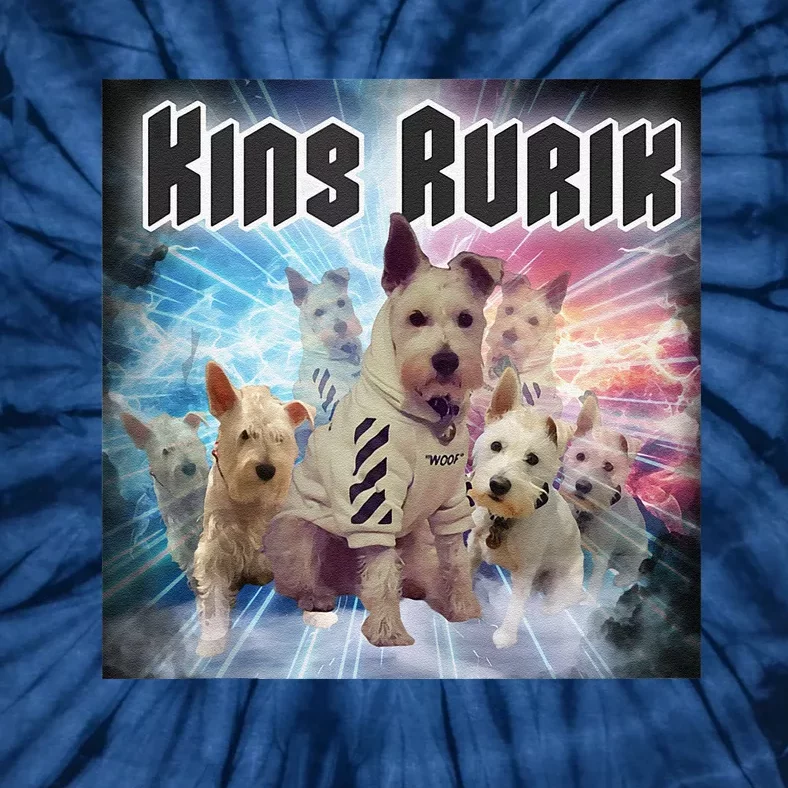 King Rusya 80s Design King Rurik Cute Tie-Dye T-Shirt