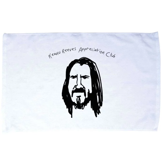 Keanu Reeves Appreciation Club Microfiber Hand Towel