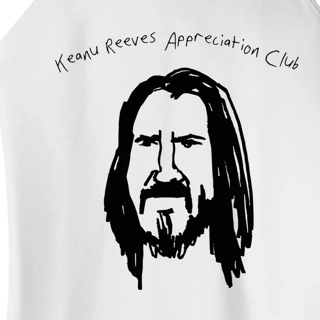 Keanu Reeves Appreciation Club Women’s Perfect Tri Rocker Tank