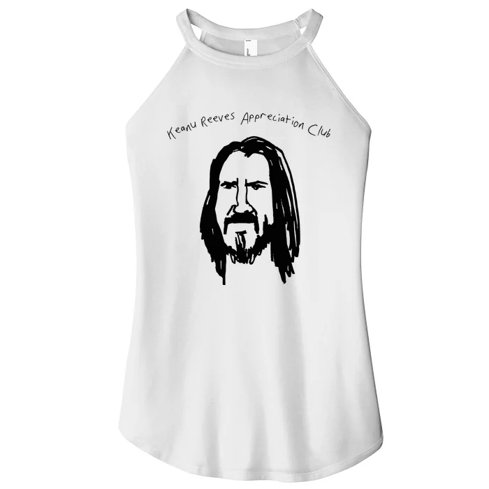 Keanu Reeves Appreciation Club Women’s Perfect Tri Rocker Tank