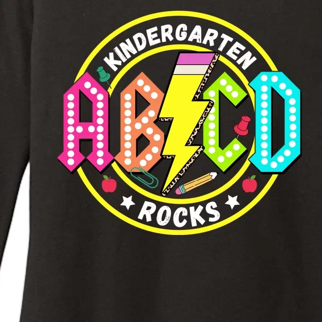 Kindergarten Rocks Back To School Womens CVC Long Sleeve Shirt