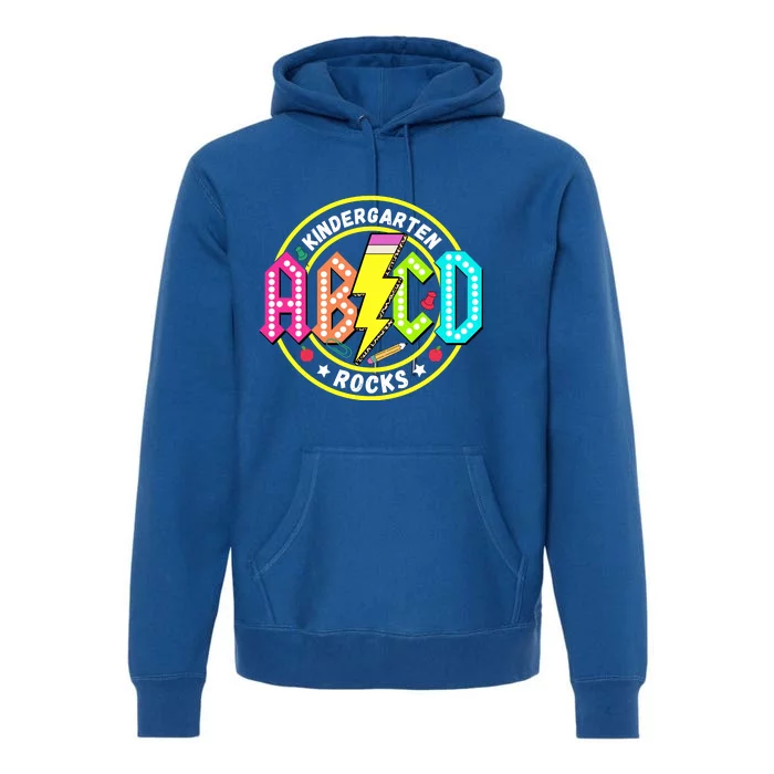 Kindergarten Rocks Back To School Premium Hoodie