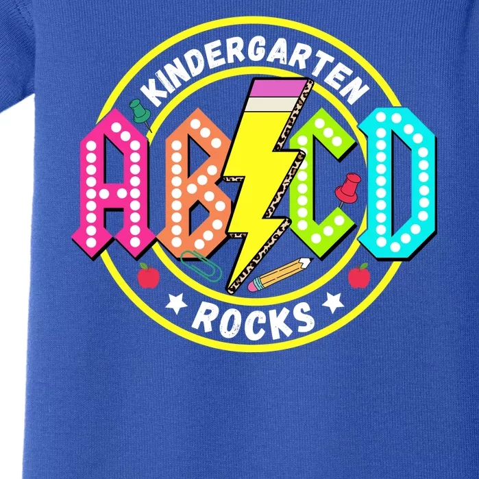 Kindergarten Rocks Back To School Baby Bodysuit