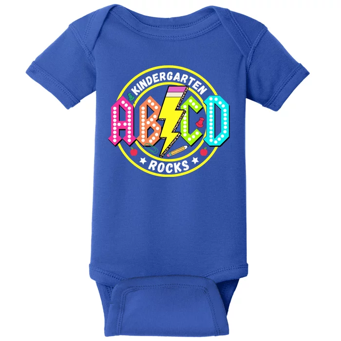 Kindergarten Rocks Back To School Baby Bodysuit