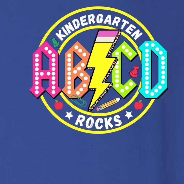 Kindergarten Rocks Back To School Toddler Long Sleeve Shirt