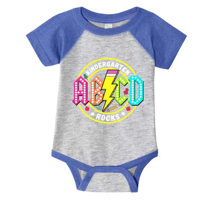 Kindergarten Rocks Back To School Infant Baby Jersey Bodysuit