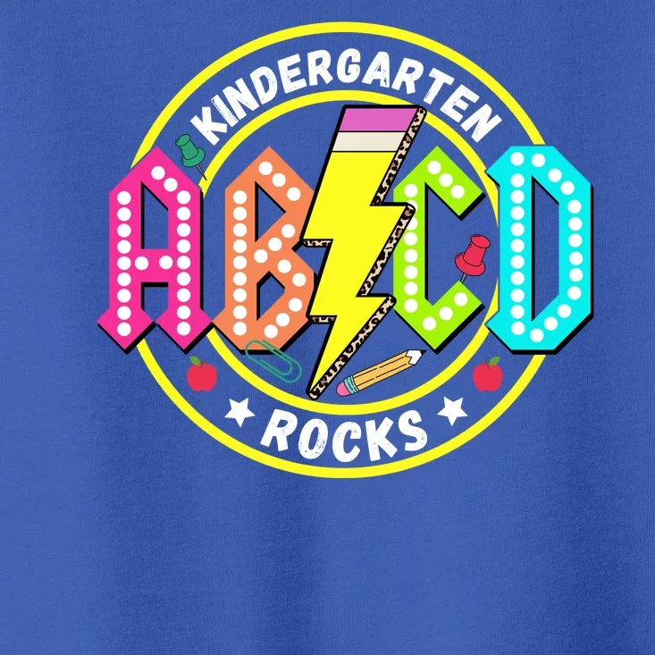 Kindergarten Rocks Back To School Toddler T-Shirt