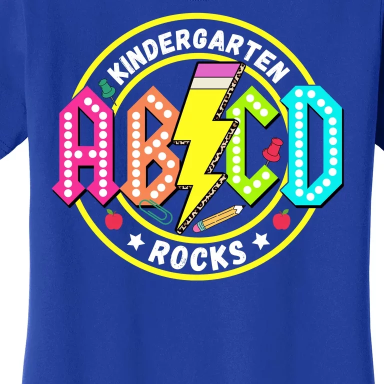 Kindergarten Rocks Back To School Women's T-Shirt