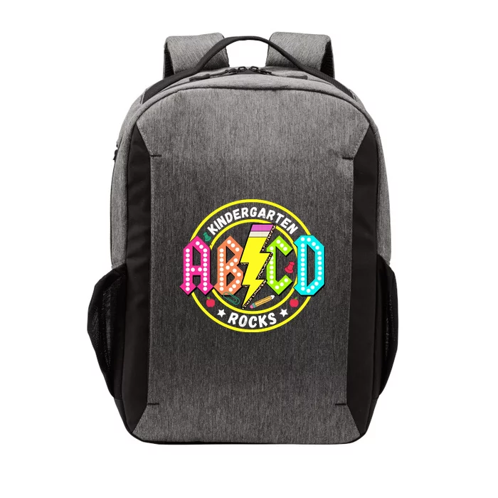 Kindergarten Rocks Back To School Vector Backpack