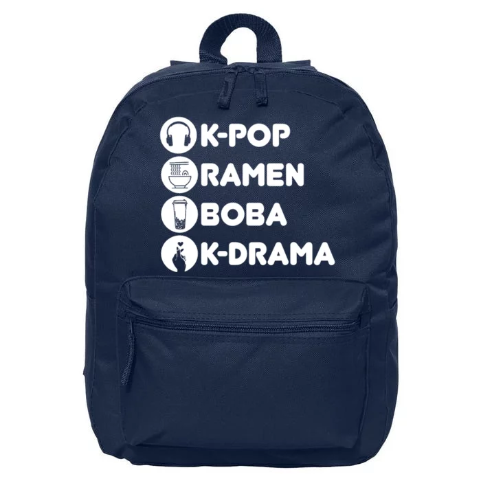 KPop Ra Boba KDrama Korean 16 in Basic Backpack