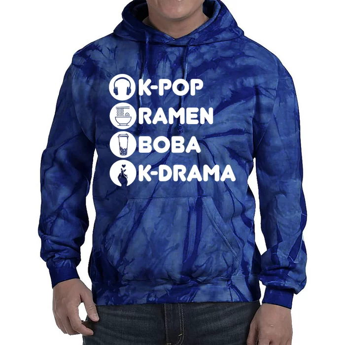 KPop Ra Boba KDrama Korean Tie Dye Hoodie