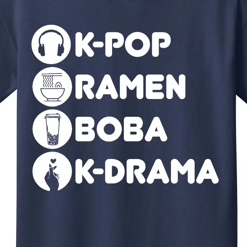 KPop Ra Boba KDrama Korean Kids T-Shirt