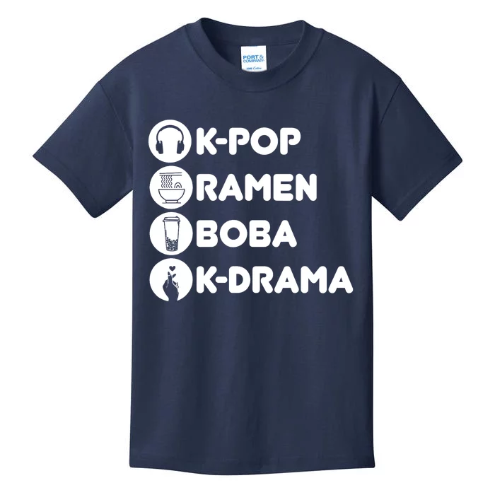 KPop Ra Boba KDrama Korean Kids T-Shirt