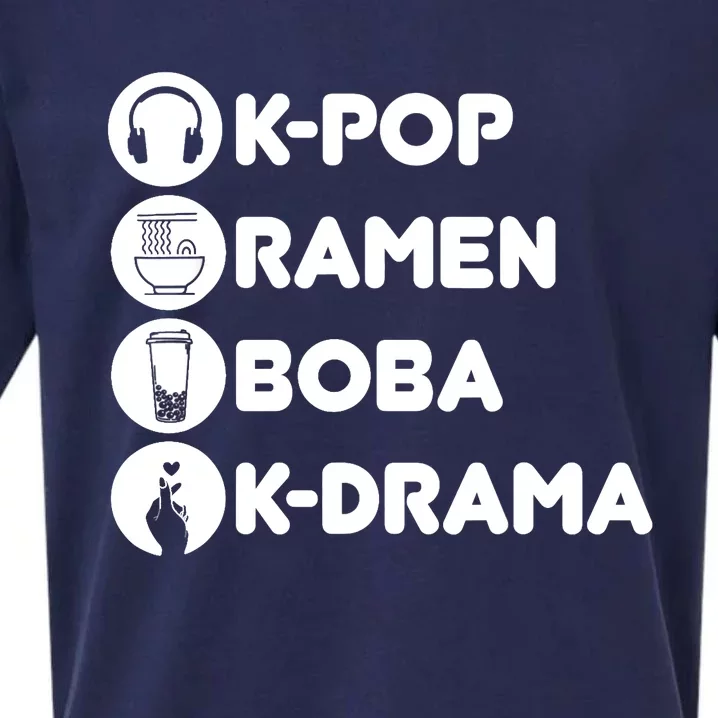 KPop Ra Boba KDrama Korean Sueded Cloud Jersey T-Shirt