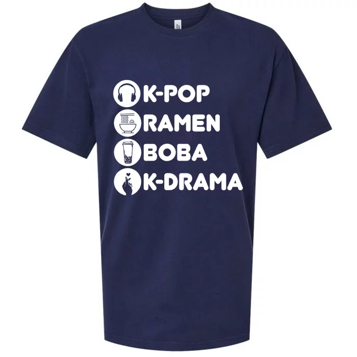 KPop Ra Boba KDrama Korean Sueded Cloud Jersey T-Shirt