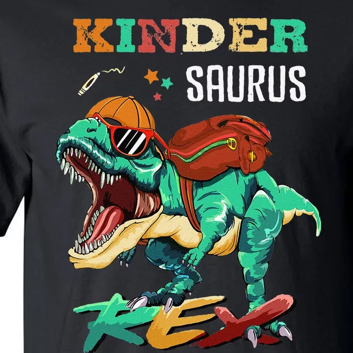 Kindersaurus Rex Back To School Gifts Tall T-Shirt