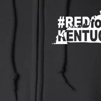 Kentucky Red For Ed Teacher Protest Full Zip Hoodie