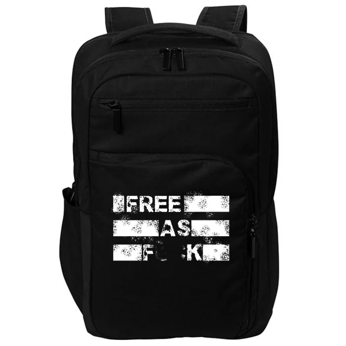 Kyle Rittenhouse Free As Fuck Impact Tech Backpack