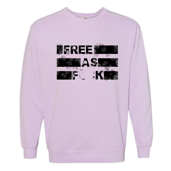 Kyle Rittenhouse Free As Fuck Garment-Dyed Sweatshirt