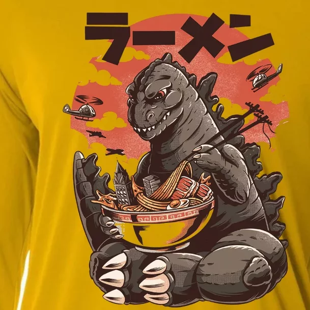 Kaiju's Ramen Sea Monster Cooling Performance Long Sleeve Crew