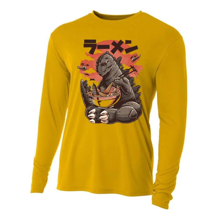 Kaiju's Ramen Sea Monster Cooling Performance Long Sleeve Crew