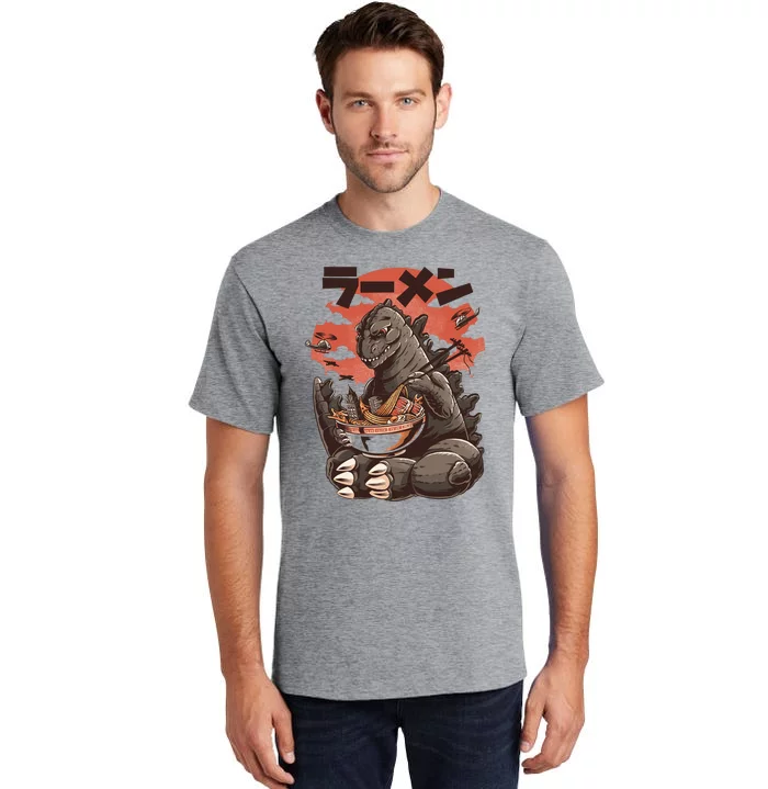 Kaiju's Ramen Sea Monster Tall T-Shirt