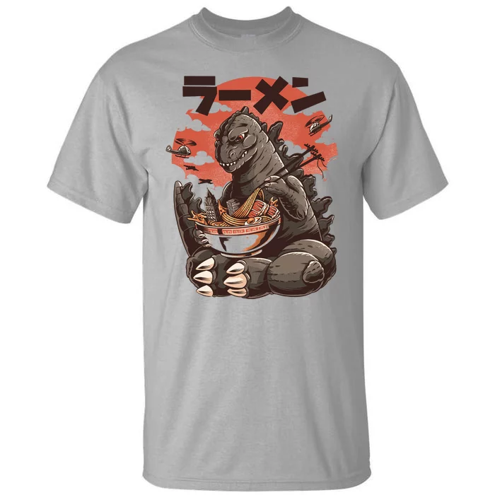 Kaiju's Ramen Sea Monster Tall T-Shirt