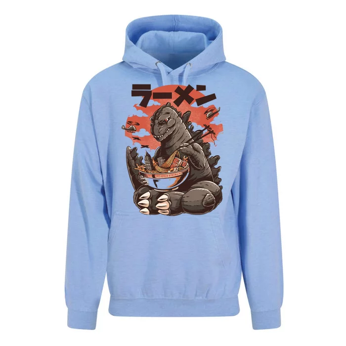 Kaiju's Ramen Sea Monster Unisex Surf Hoodie