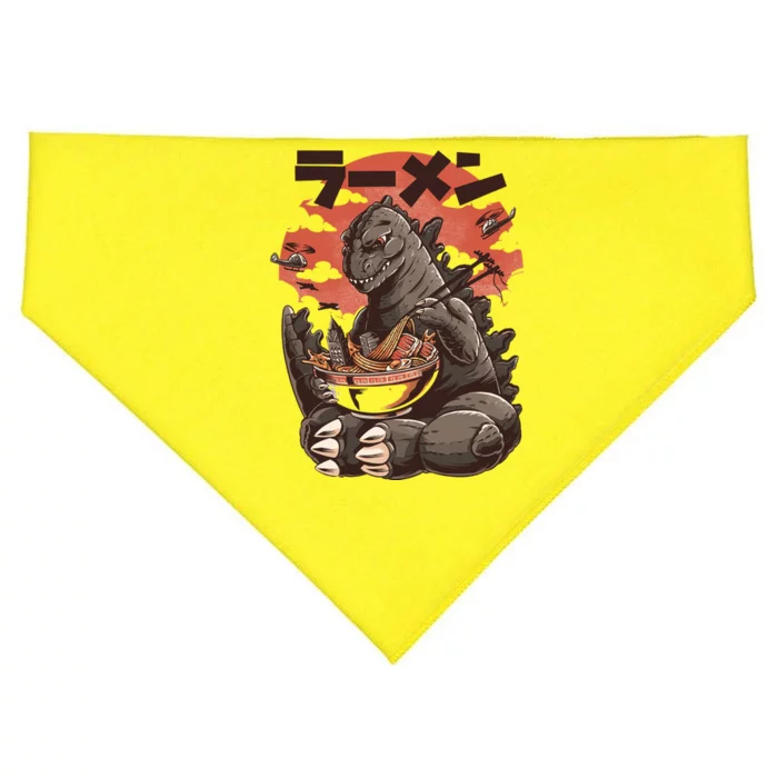 Kaiju's Ramen Sea Monster USA-Made Doggie Bandana