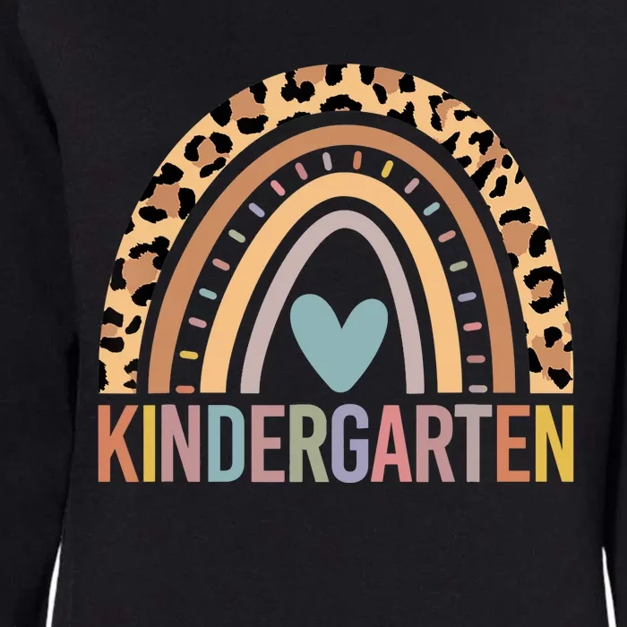 Kindergarten Rainbow Girl Boy Teacher Team Kinder Squad Womens California Wash Sweatshirt