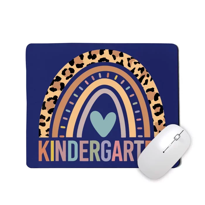 Kindergarten Rainbow Girl Boy Teacher Team Kinder Squad Mousepad