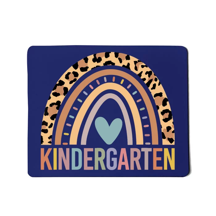 Kindergarten Rainbow Girl Boy Teacher Team Kinder Squad Mousepad