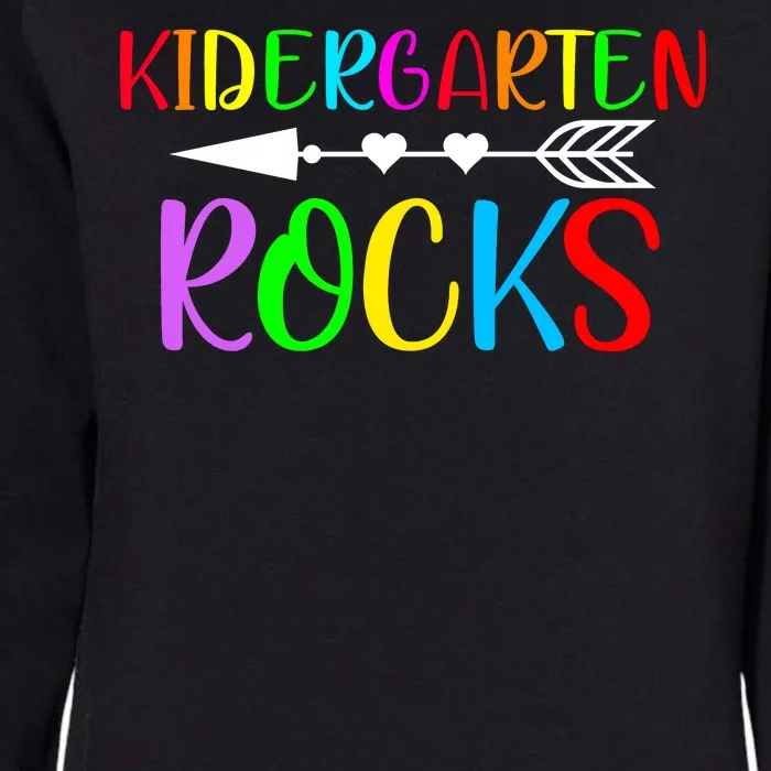 Kindergarten Rocks Womens California Wash Sweatshirt