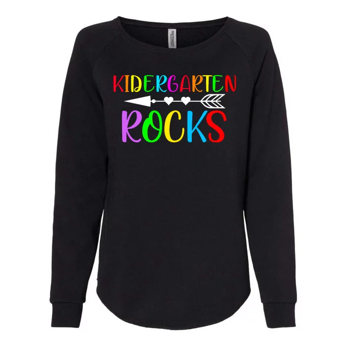 Kindergarten Rocks Womens California Wash Sweatshirt