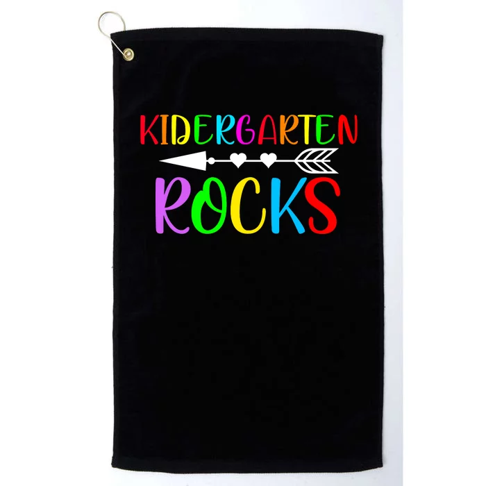 Kindergarten Rocks Platinum Collection Golf Towel