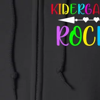 Kindergarten Rocks Full Zip Hoodie