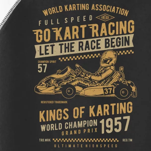 Kart Racing Toddler Fine Jersey T-Shirt