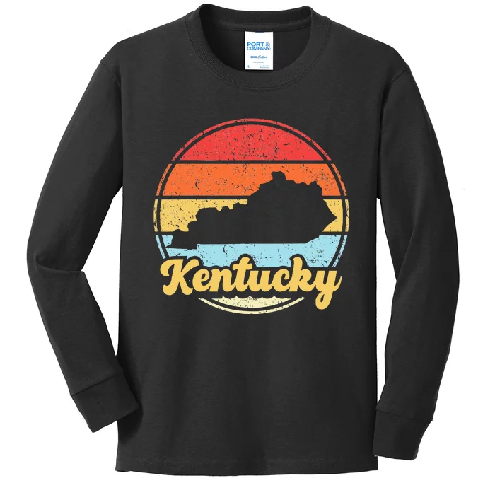 Kentucky Roots Kentucky Native Home State Pride Ky Kids Long Sleeve Shirt